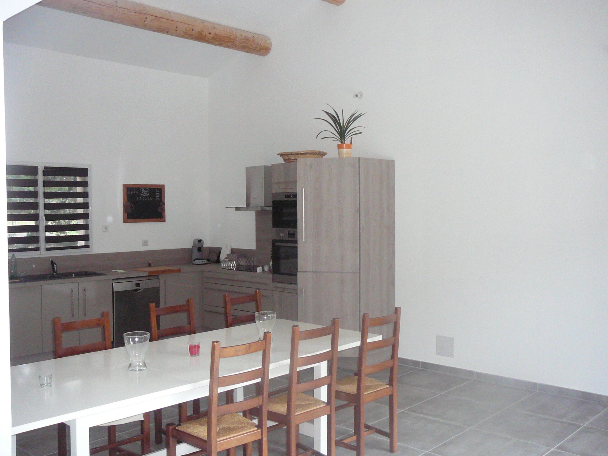 Recent, bright house in the countryside