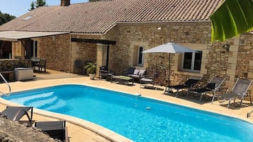 Beheizter Pool