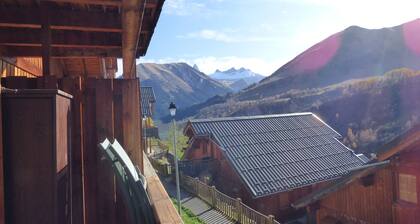 Appart 7 pers au ski, 3*, Saint Jean d'Arves - Les Sybelles - Swimming pool