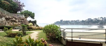 200 m from BEACH stone house with mature garden 