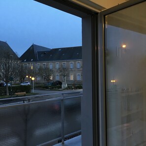 Uitzicht vanuit accommodatie