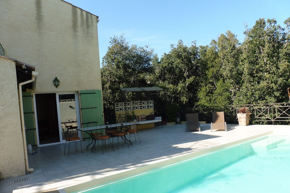 pool studio in quiet and relaxing village
