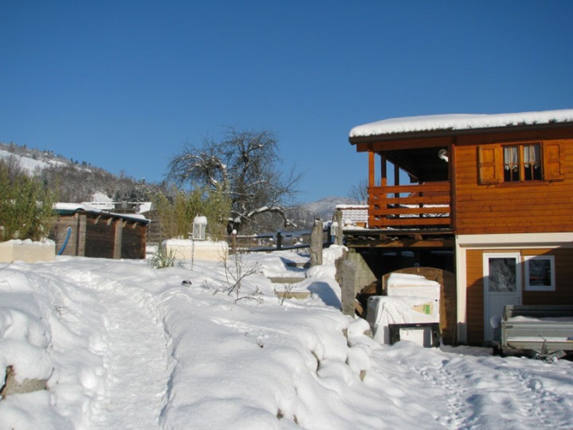CHALET ON THE FARM WITH MASSIVE SAUNA OF VOSGES - ALSACE