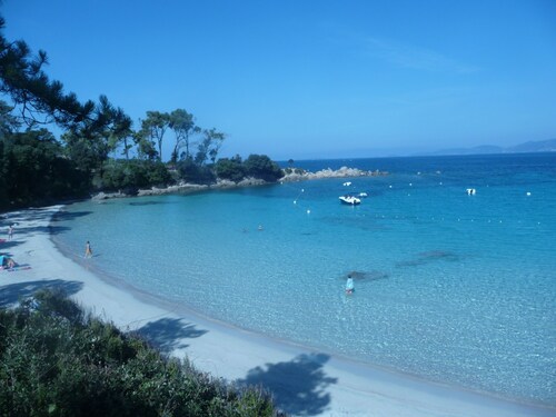 PORTICCIO APPART DUPLEX 50M2. 6P. Pool. 200m Strand. 150m Alle Geschäfte