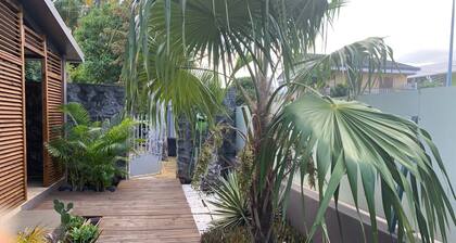 APARTMENT T1 BIS IN GARDEN NEAR THE FRONT ST PAUL DE MER