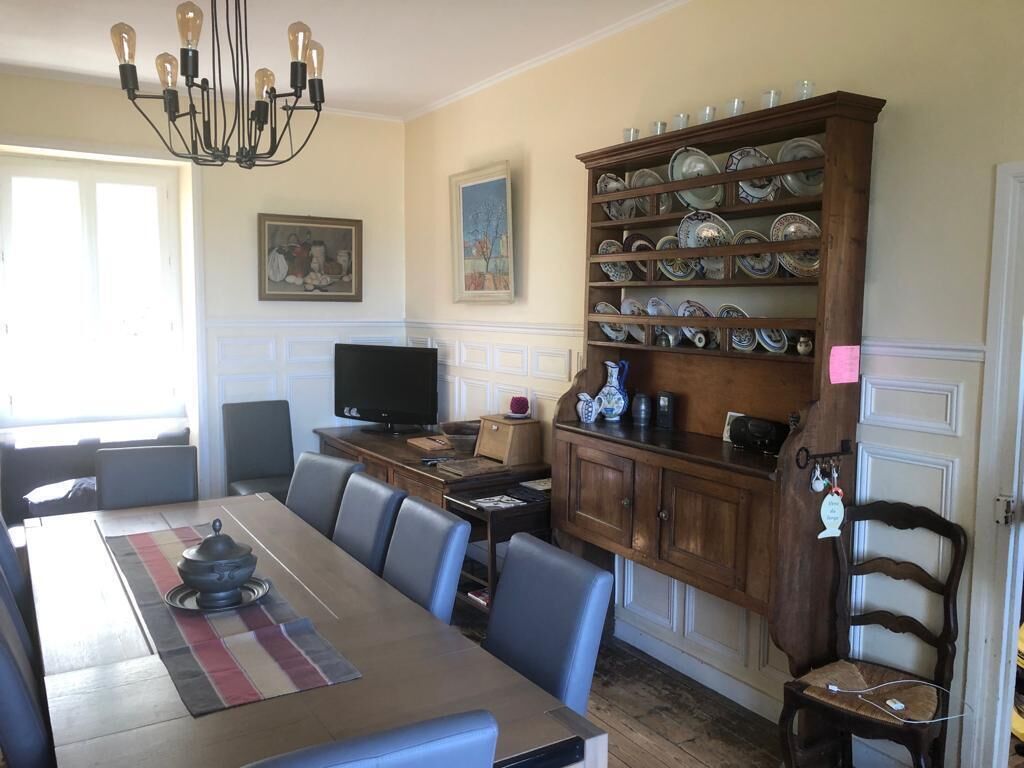 House feet in water, near Dinard