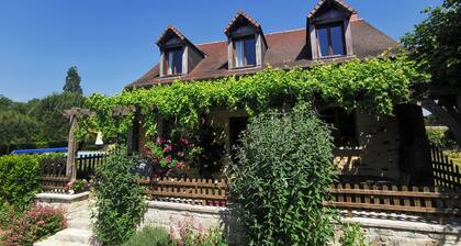 Haven of peace, sweet home, swimming pool, 7 beds between Tours and Poitiers