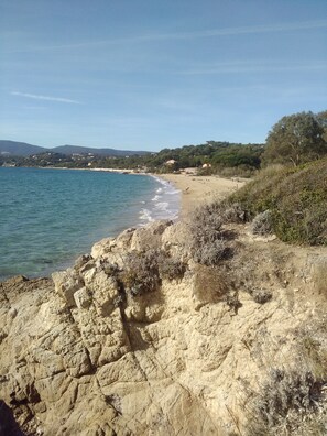 On the beach