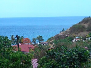 Uitzicht op strand/zee