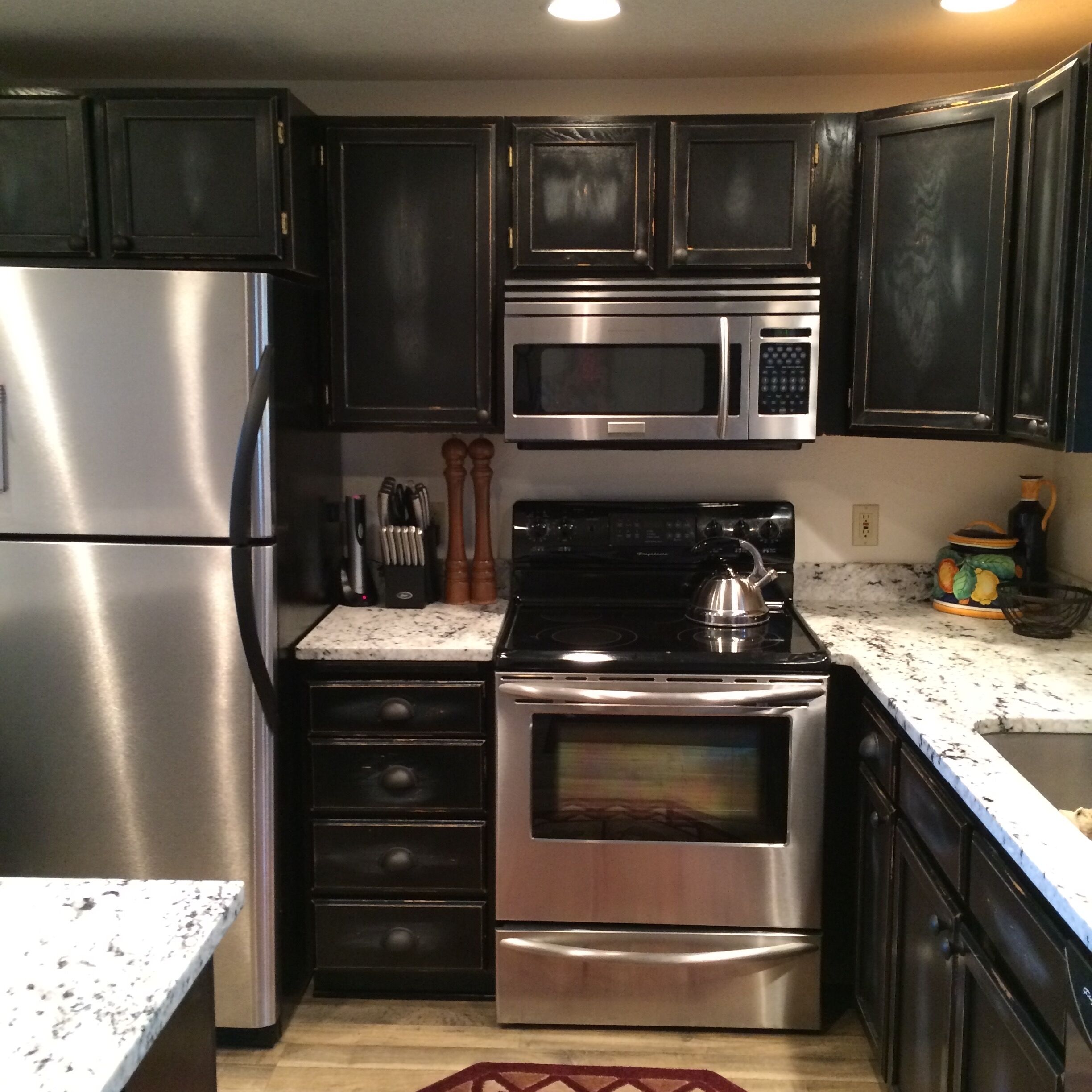 Air conditioned, updated condo with lake view