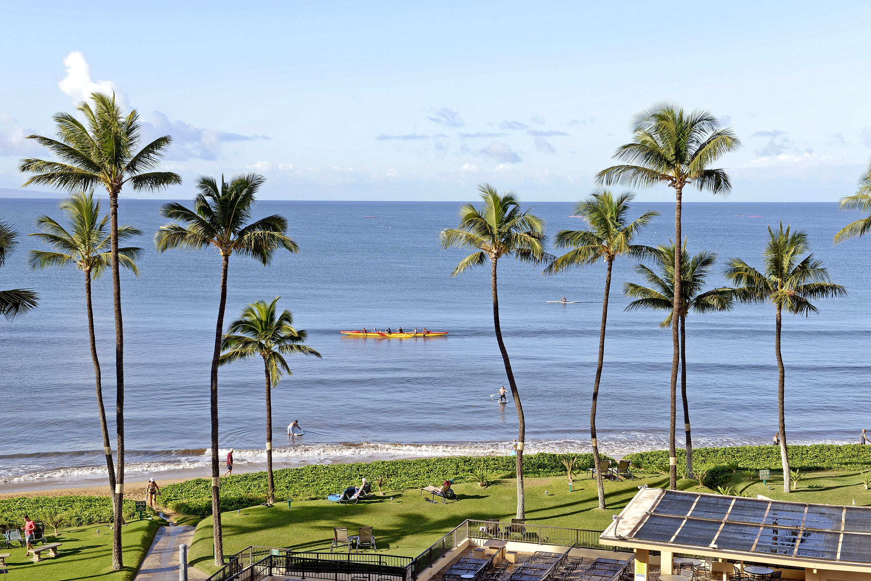 View from private lanai