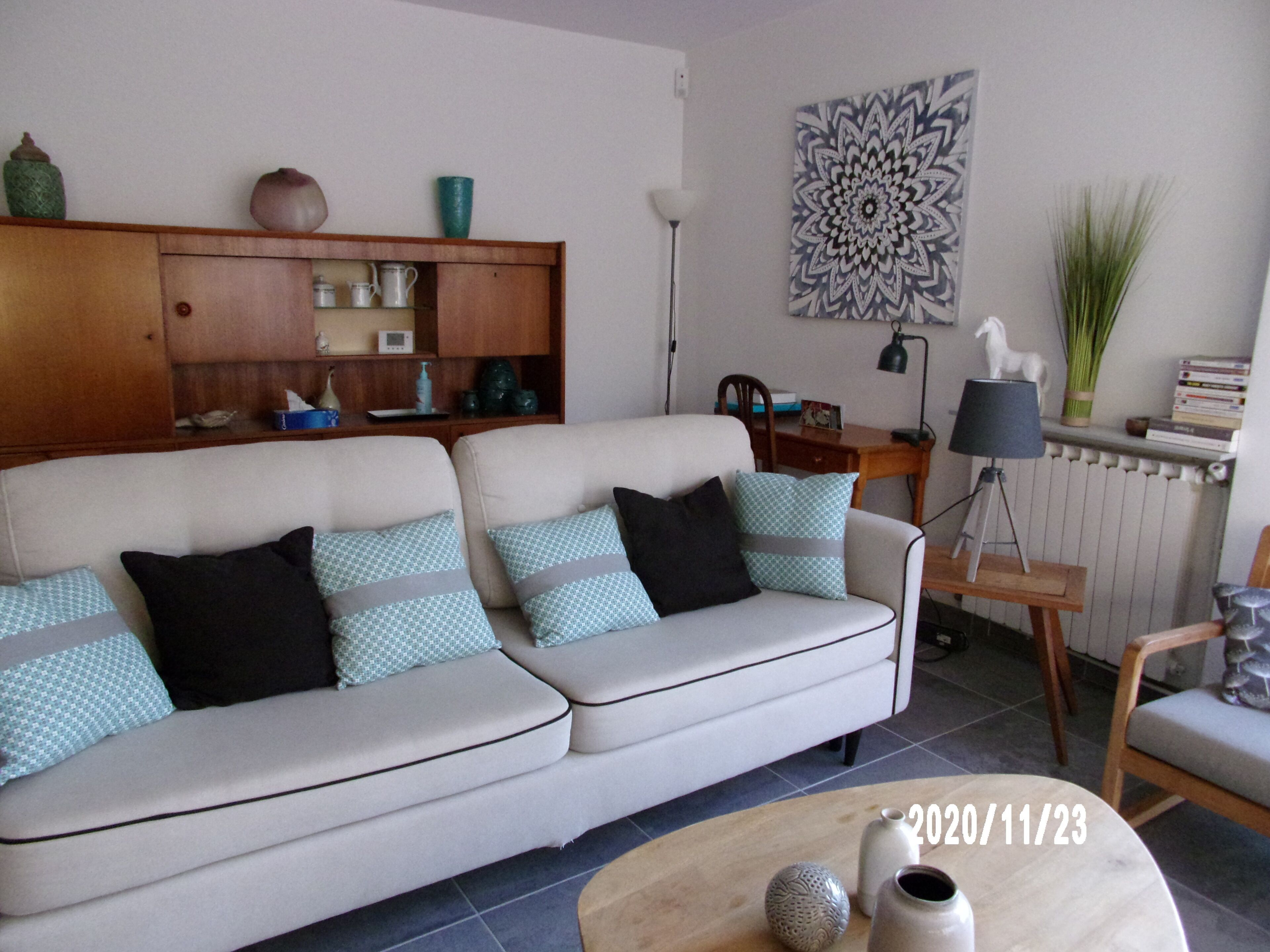 At the foot of the tram warm house with garden for 2 p