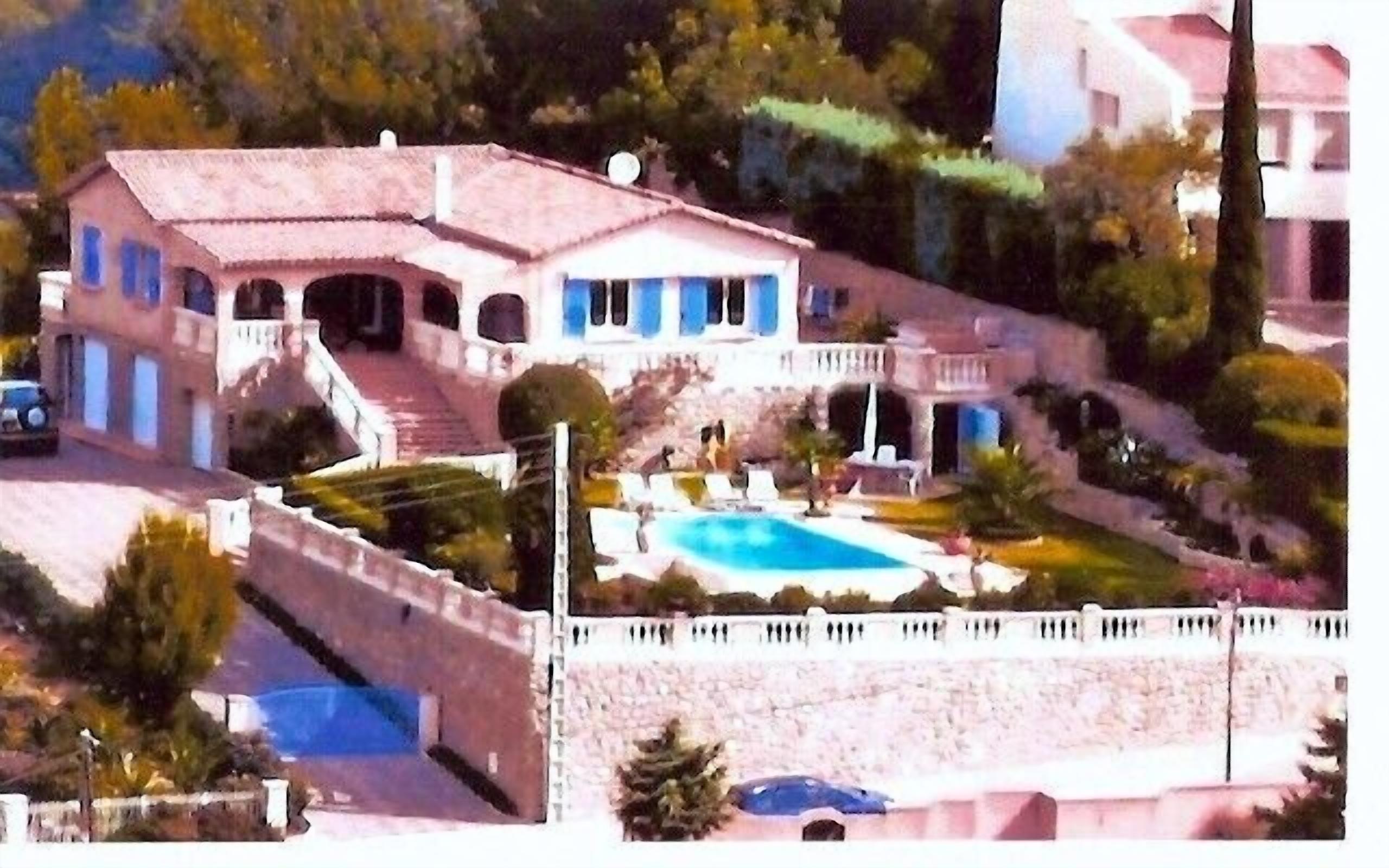 Grande Villa de standing , 14 couchages vue mer panoramique, piscine, tennis