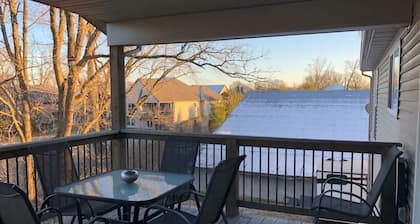 3 makuuhuoneen parvihuoneisto järvellä
