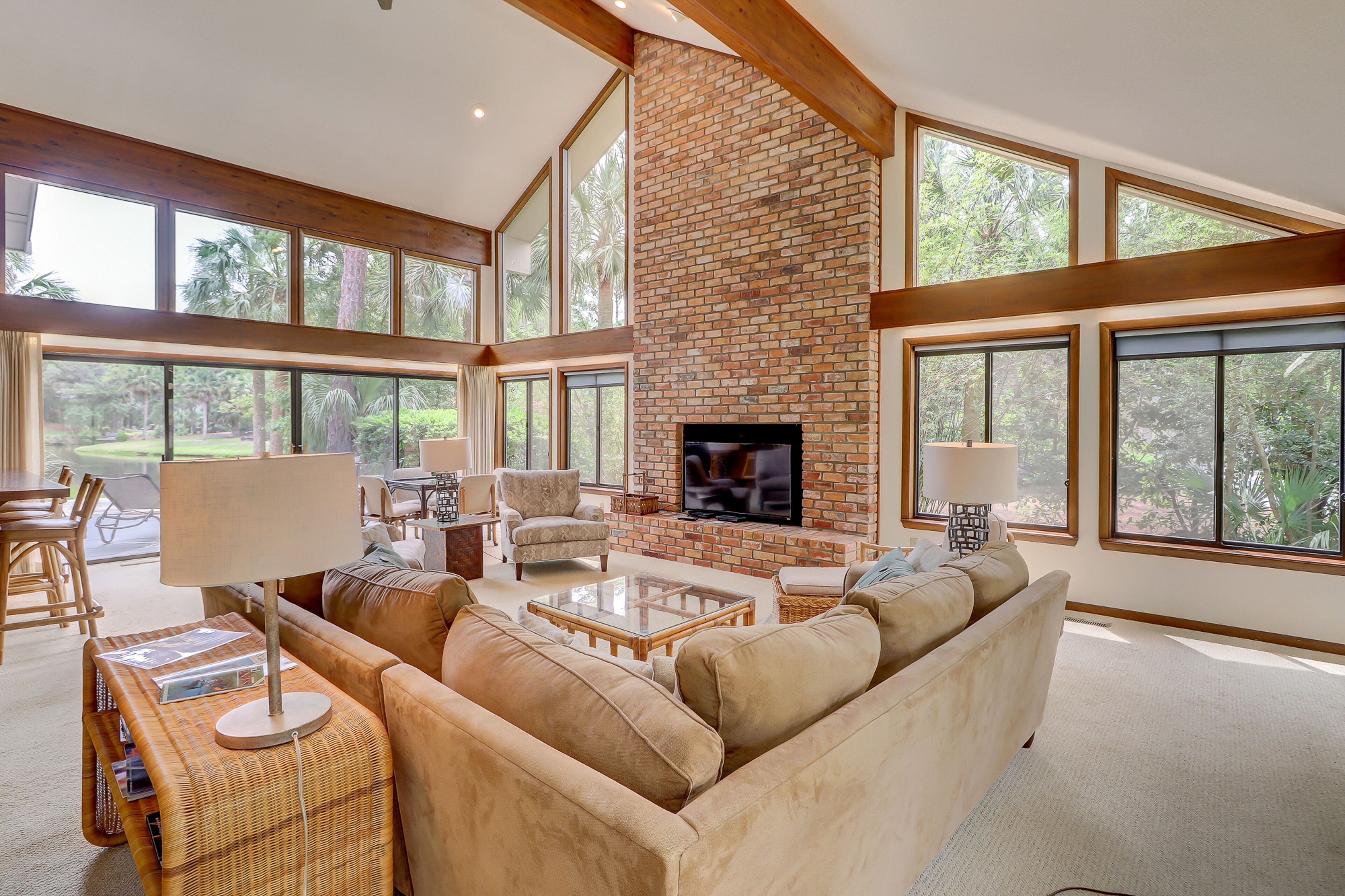 Family-friendly private beach house with outdoor grill & views of the lagoon