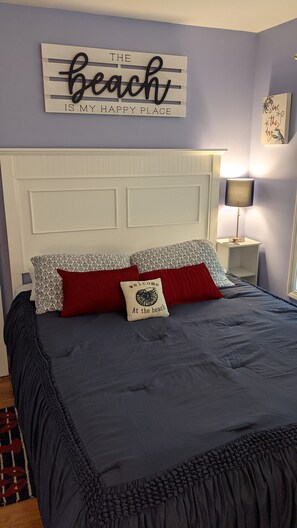 2 slaapkamers, een strijkplank/strijkijzer, gratis wifi, beddengoed