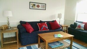 TV, DVD player, ping pong, books