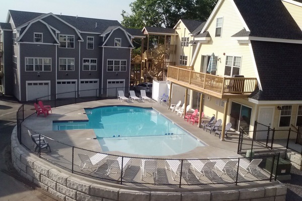 Una piscina climatizada