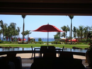 Outdoor dining - Welcome to Konea 238, 2nd Floor, Great location, QUIET part of resort (Lahaina)