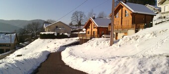 Chalet purpur, Hoch-Vogesen - Chalet ganz aus Holz neues Mobiliar