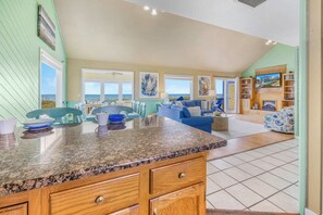 TV, table football, offices