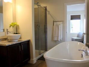 Bathtub, hair dryer