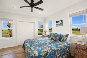 3 bedrooms, iron/ironing board, internet, bed sheets