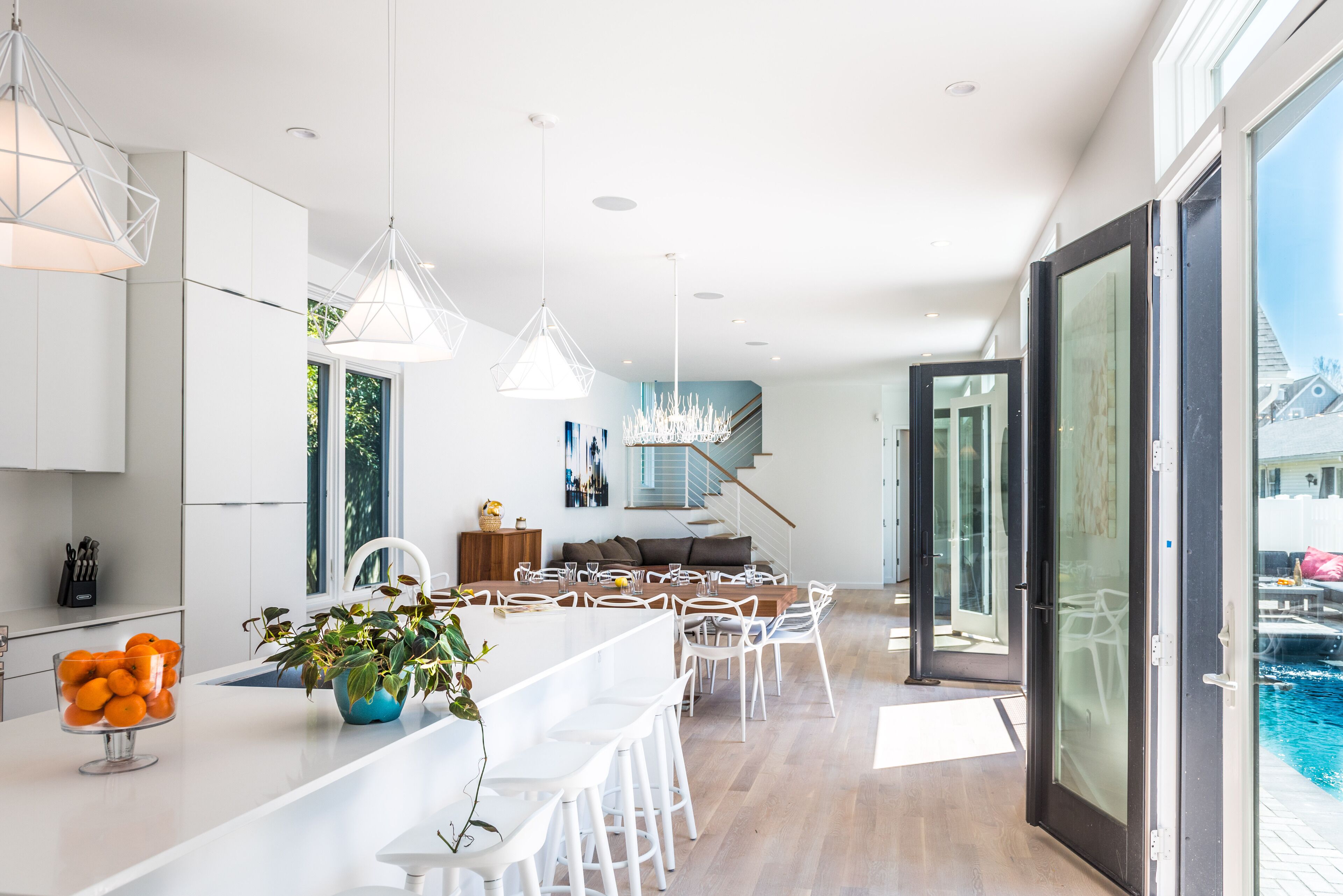 New Home with Private Pool - 7 Bedrooms, Walk to Beach