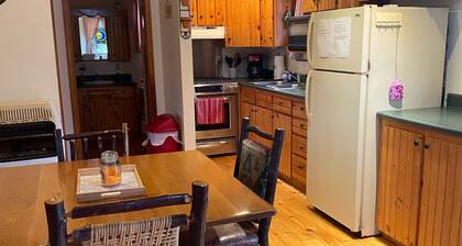 Isolement d'Ozark avec une cabine confortable entiÚrement chargée, des sentiers, des criques, des sources, oh mon Dieu !!!