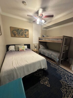 3 bedrooms, memory-foam beds, blackout curtains, WiFi