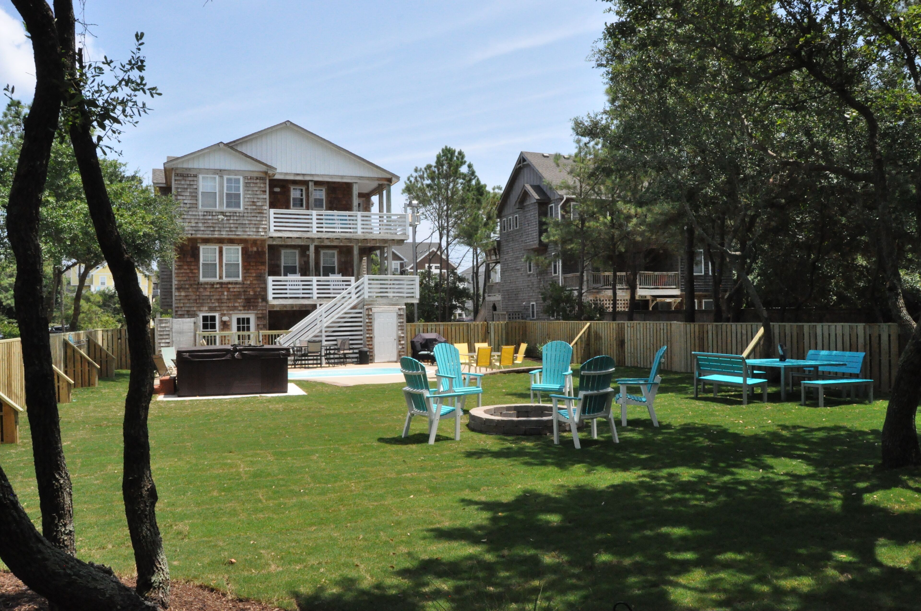 Ocean side property with a guest friendly attitude and large inviting yard.