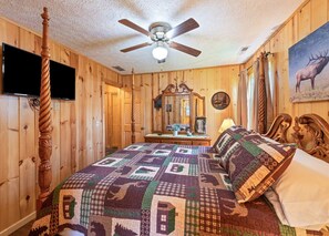 3 bedrooms, iron/ironing board, travel cot, free WiFi - Relaxing Retreat on Jonathan Creek (Maggie Valley)