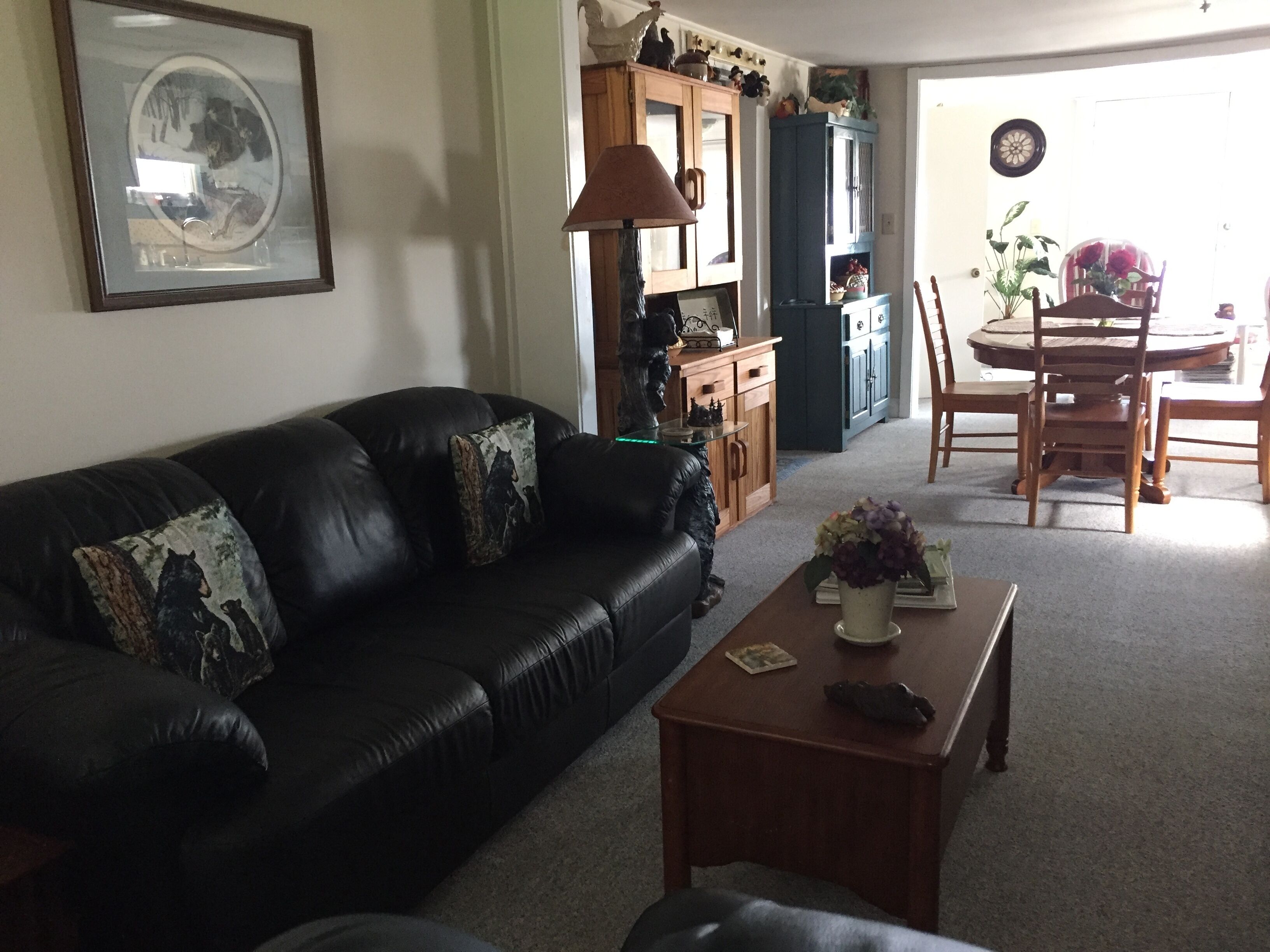 Located Atop The Mountain , This Cabin Has An Awesome View Of The Piedmont.