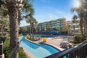 Indoor pool, a heated pool - Phoenix on the Bay 1225 by Liquid Life (Orange Beach)