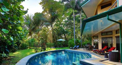 Lovely 3 Bdrm Villa On the Beach in Dominical, Fast Mesh Network, Lovely Pool