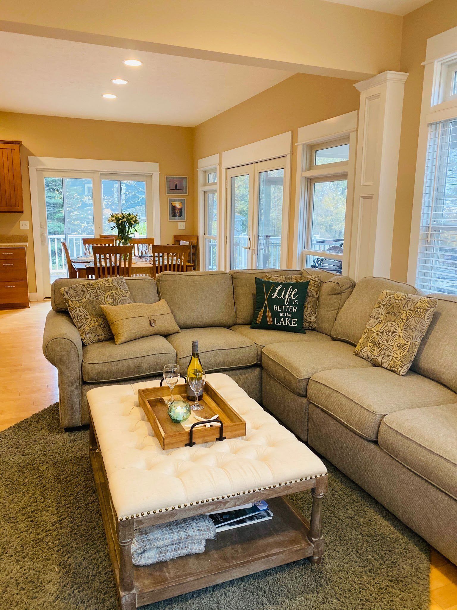 Beautiful Views & Beach; Attractive Lake Michigan Home; Wonderful Vacation