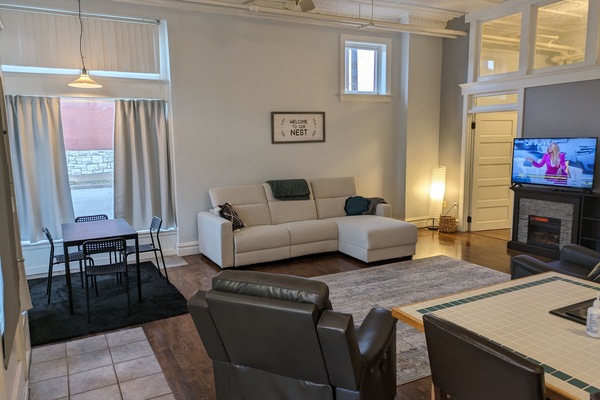 Área de sala de estar