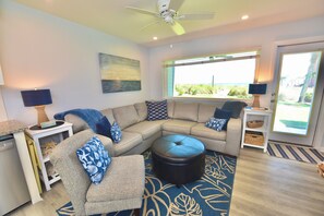 Smart-TV, DVD-spiller og bøker