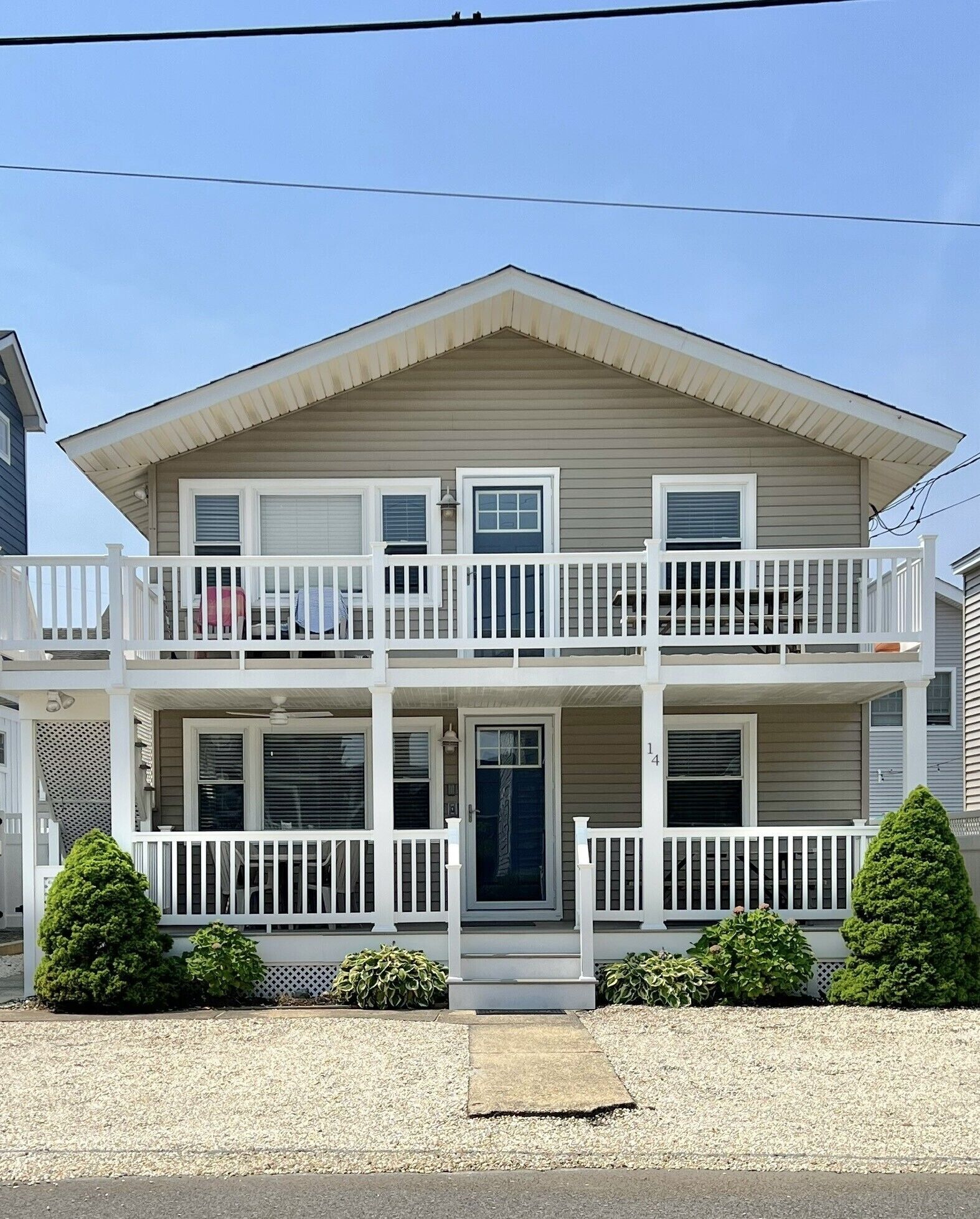 LBI Beach:  Long Beach Island Duplex, Oceanside, Beach Haven Gardens.  