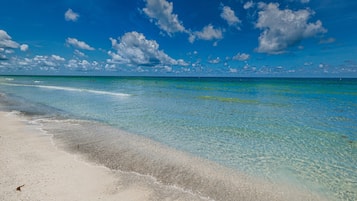 On the beach