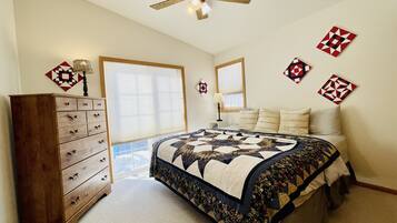 3 chambres, fer et planche Ă repasser, Wi-Fi gratuit, draps fournis