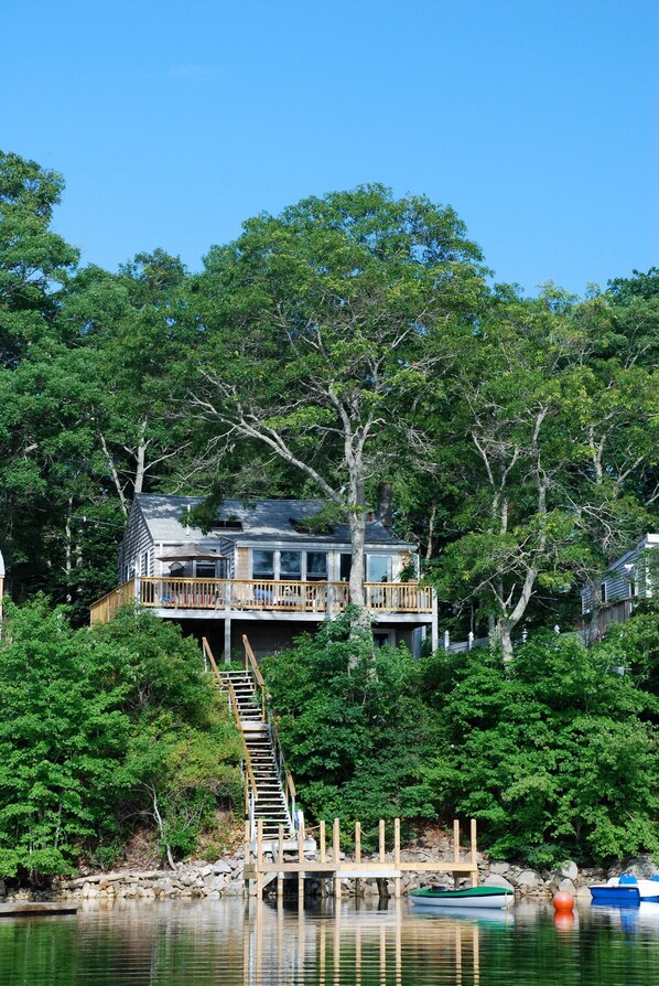 Waterfront Cottage on Private Lake with Dock - Plymouth | Vrbo