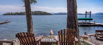 Grandma's cabin in the woods on the lake!