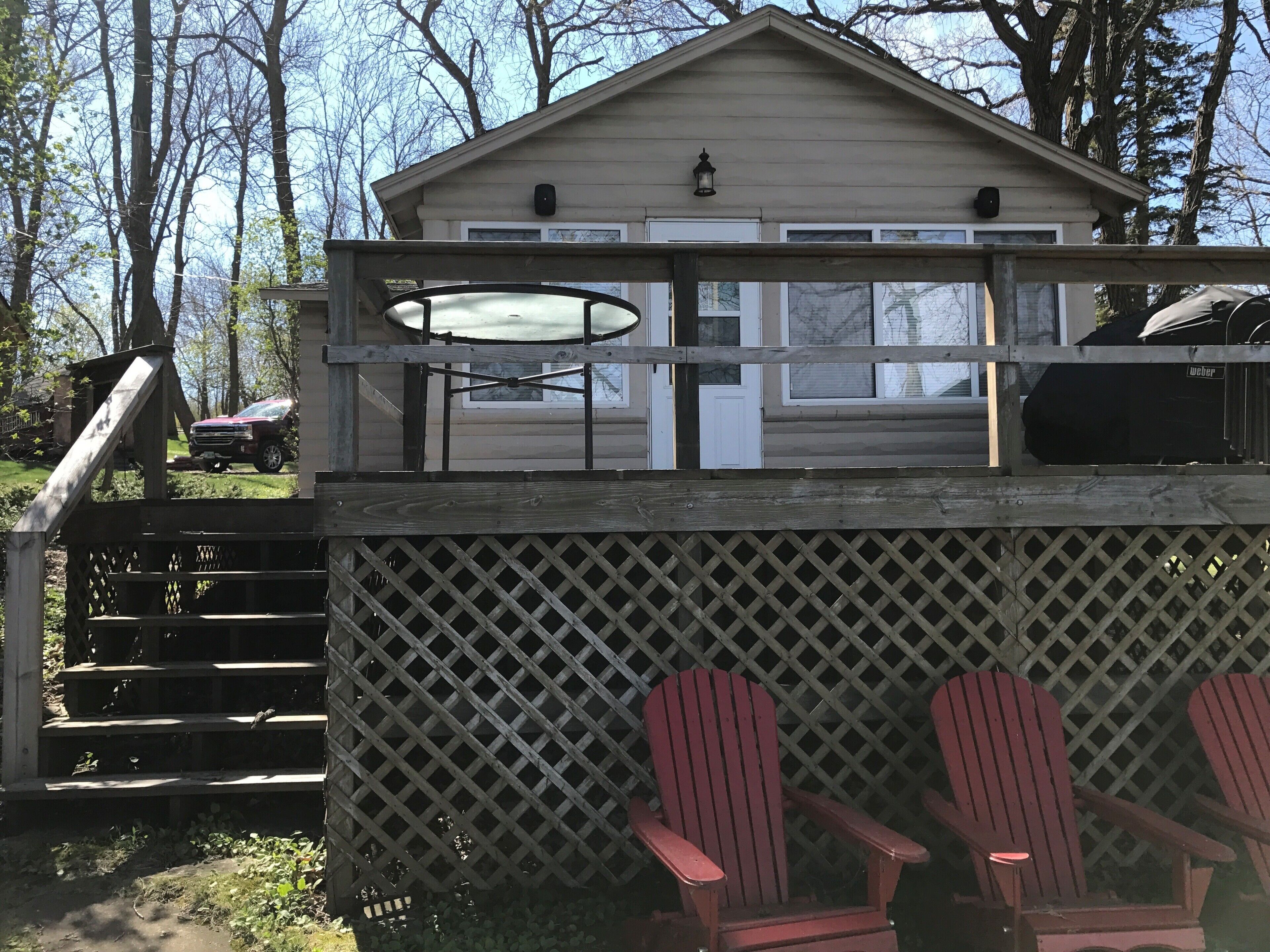 Lakefront Cabin Perfect for Families. Cabin and Bunkhouse on Pickerel