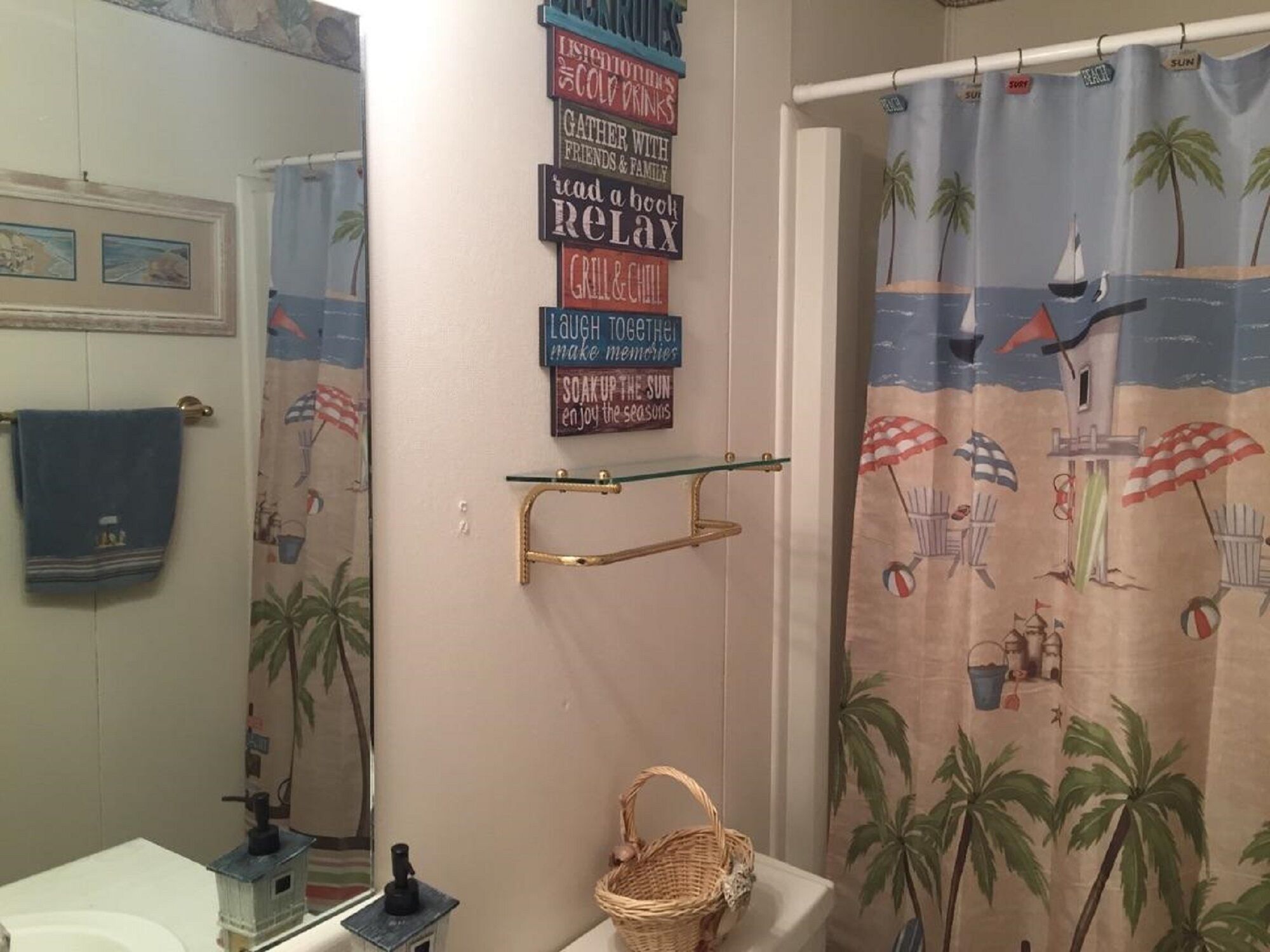 Carribean Decor-Beach Front Condo Ocean Pier I-Wifi