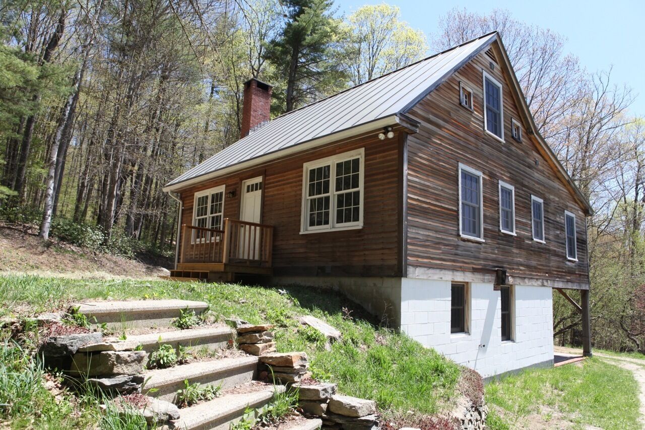 Charming New England House Surrounded By Trees, Field And Pond