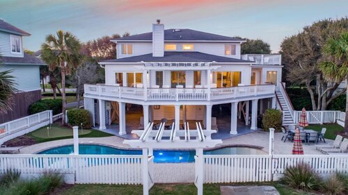 3302 Palm- OCEAN FRONT, POOL, ELEVATOR, FIRE PIT, PUTTING GREEN ⛳️