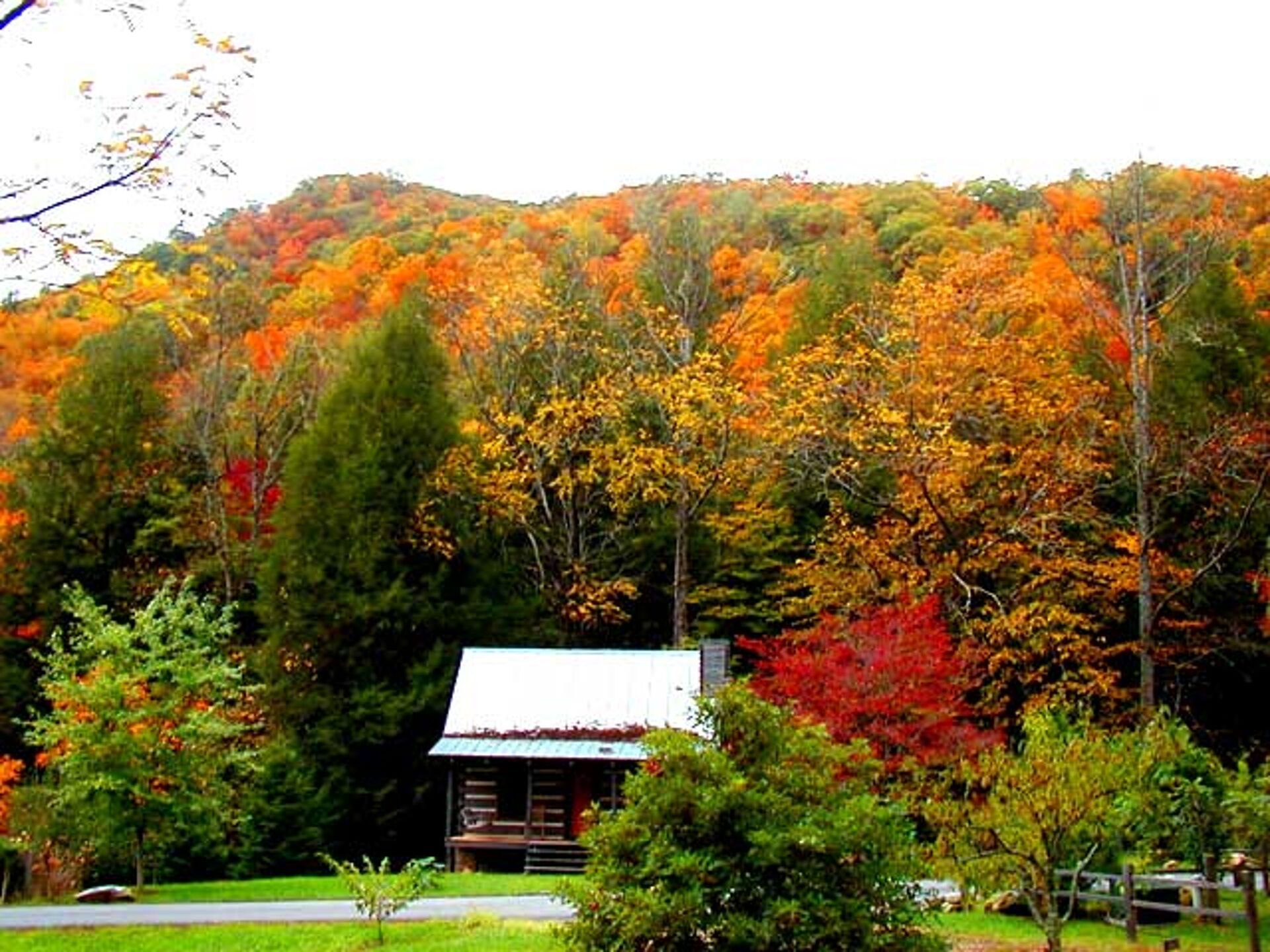 The Mountains are Calling! Visit Walnut Falls | Turnstone Log Cabins