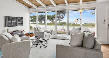 Ocean front home - hear the waves crash as you sleep.