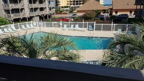 Pool - Shipwatch 1 First Level Corner Unit. Family Beach Getaway! (Myrtle Beach)